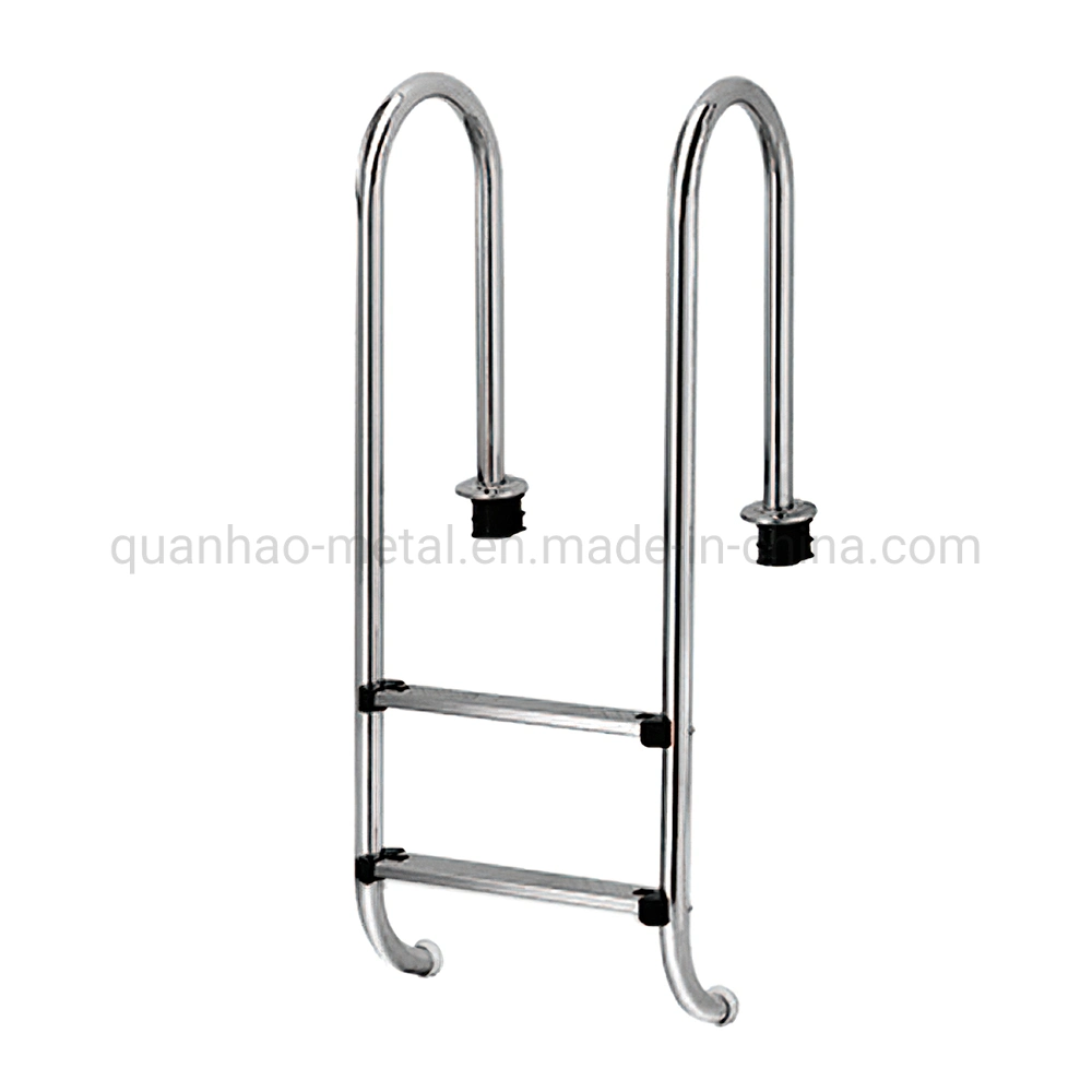 Stainless Steel Material 2 Step Swimming Pool Ladder with Handrail