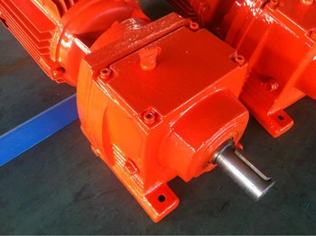 High quality/High cost performance  Foot Mounted Helical Reducer Geared Motor