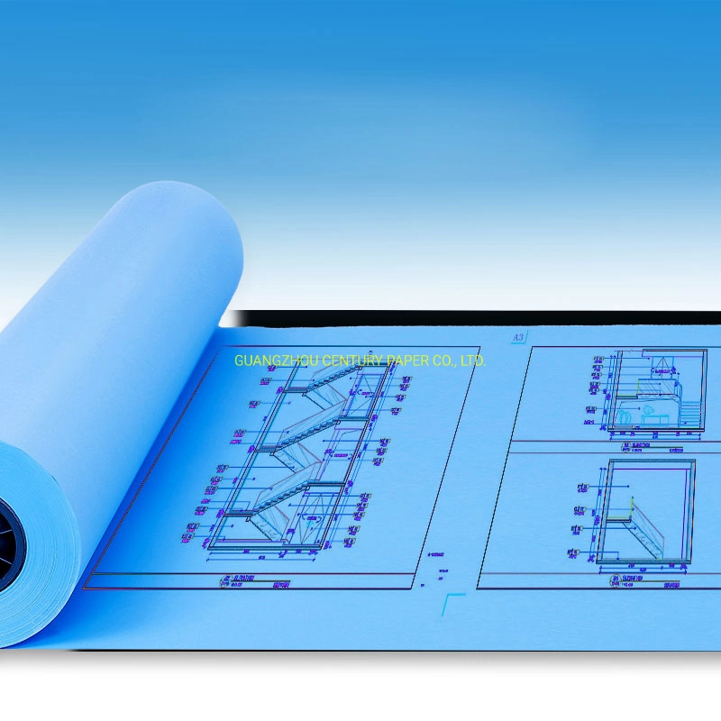 توفر الشركة المصنعة لفّة ورق راسمة CAD مقاومة للماء للطباعة الرقمية