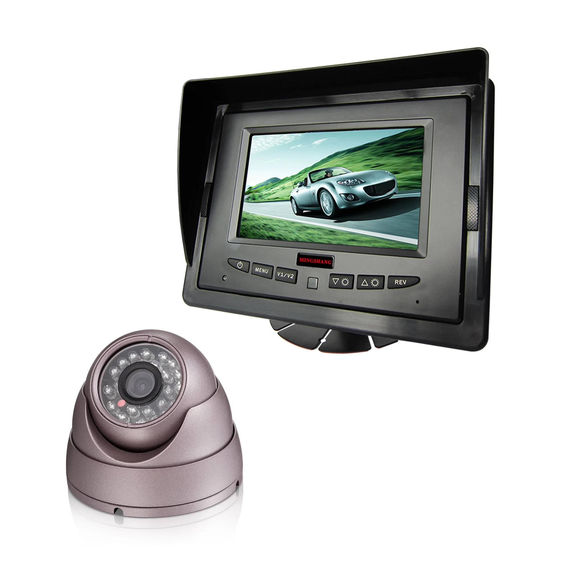 5.6 Inch Waterproof Night Vision Rear View System/Security Camera System