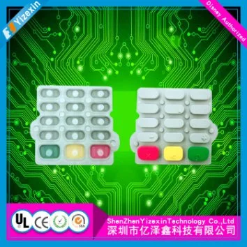 High quality/High cost performance  Carbone Silicone Rubber Push Button Membrane Switch