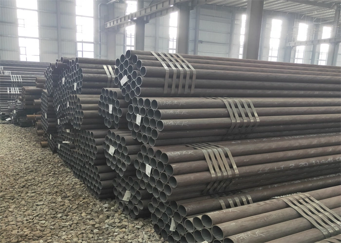 AISI ASTM A36 Q235 Mild Cr 6m Length Carbon Steel Seamless Round Tube Pipe