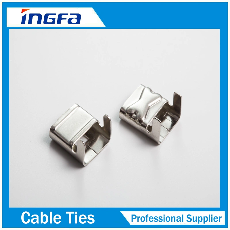 Stainless Steel Lx Type Banding Clip