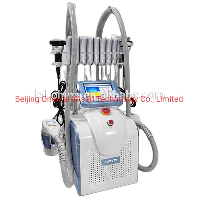 Portable Cavitation Cryo 360 Cooling Tech RF Beauty Equipment for Slimming and Skin Lifting