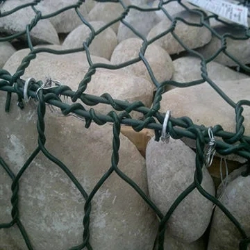 China Supplier PVC Coated Galvanized Gabion Mesh Gabion Wire Mesh Basket Steel Wire Mesh