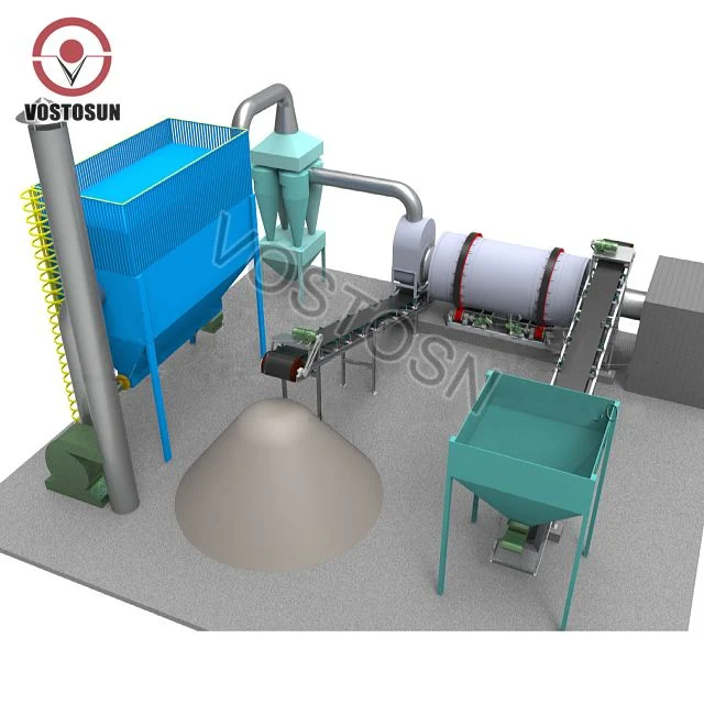 Matériau granulaire du système de séchage des acides aminés granulateur Engrais organique granulaire de la machine Machine de séchage