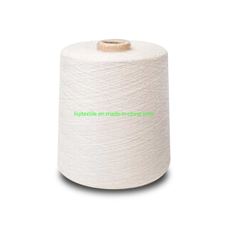 Hot Selling Natural Color 40/2, 60/2 Pure Cotton Yarn