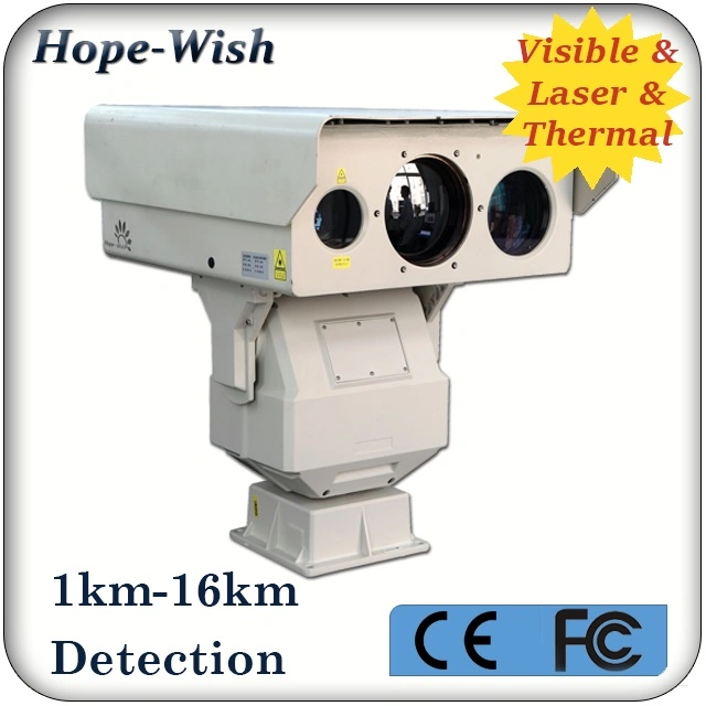 Surveillance multi fonction laser optique caméra à imagerie thermique