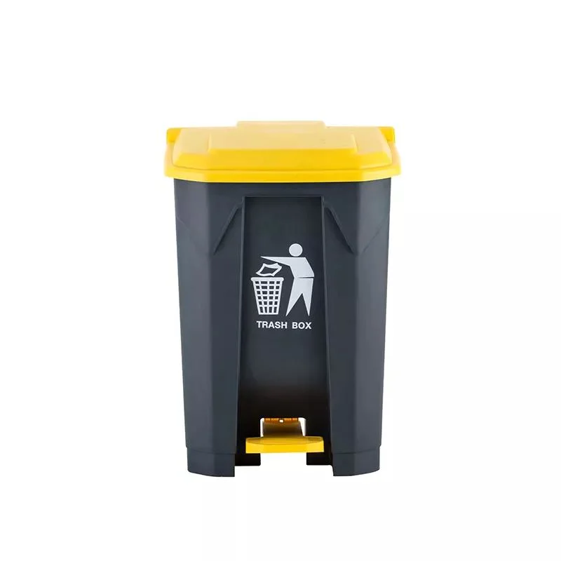 Wholesale/Supplier Cans Household Medical Can Waste Bin Dustbin Lid Foot Recycle Multicolor Plastic Trash Can