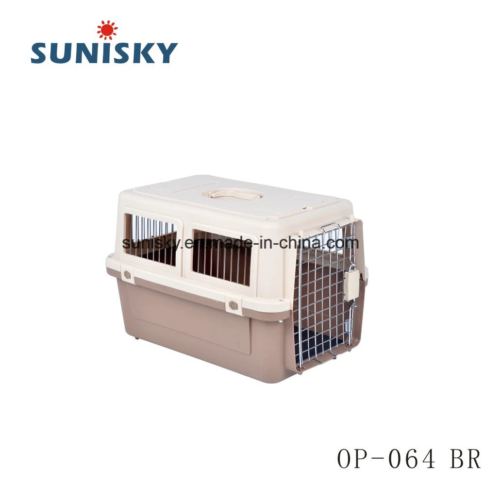 Cat Dog Cage Pet Cage Pet Carrier for Travelling & Outdoors Op-064 or