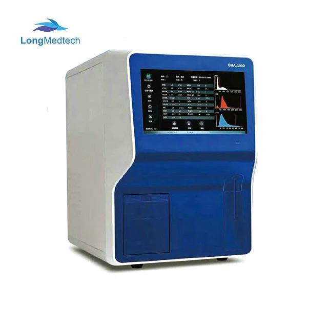 Hematology Analyzer 3 جزء CBC آلة Vet إمدادات طبية بشرية والمعدات