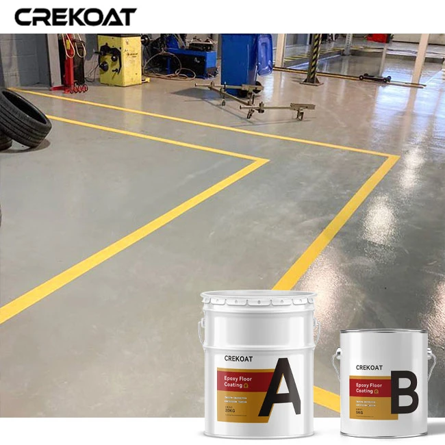 Anti Skid Epoxy Flooring Preparing New Concrete for Epoxy