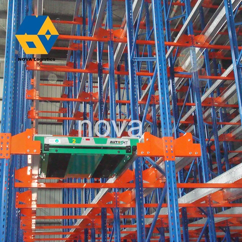 FIFO almacén automático Van Shelves sistema de transporte ajustable Racking para Madera