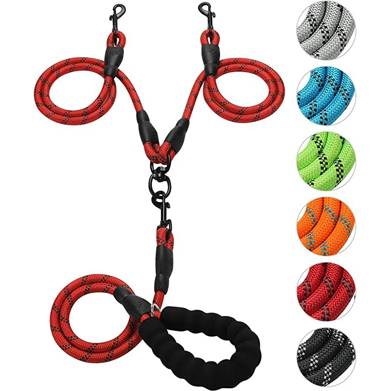 Nylon Weave Tactical Dog Training Elastic Refective Pet Product Accessories