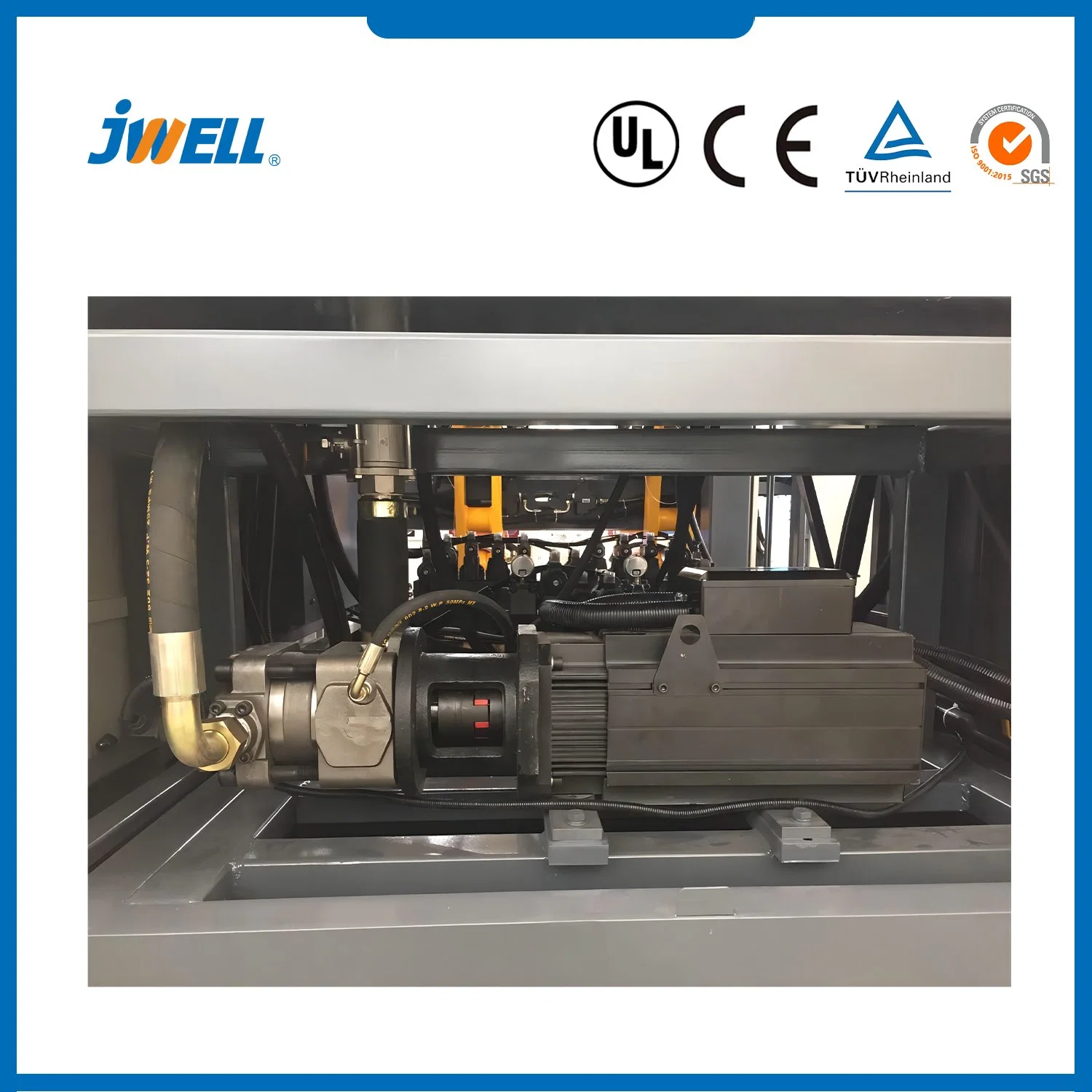 Jwz-Bm Automatic Oil Fitting Pipe Blow Molding Machine