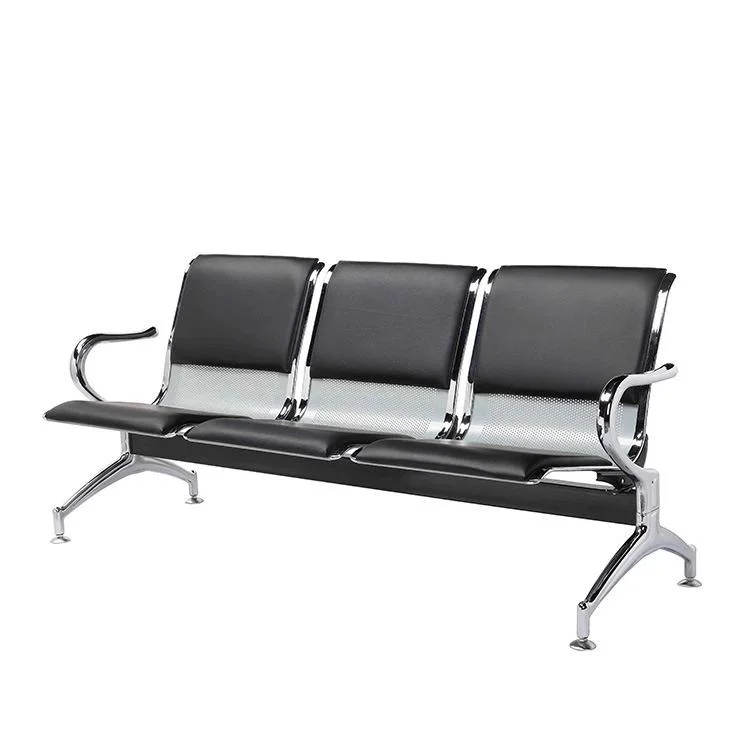 3 Seaters Airport Waiting Chair with PU Leather
