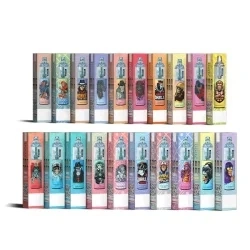 Wholesale Popular Random Tornado 7000 Puff Smoking Rechargeable LED Disposable E-Cigarette 50 Flavors 850mAh