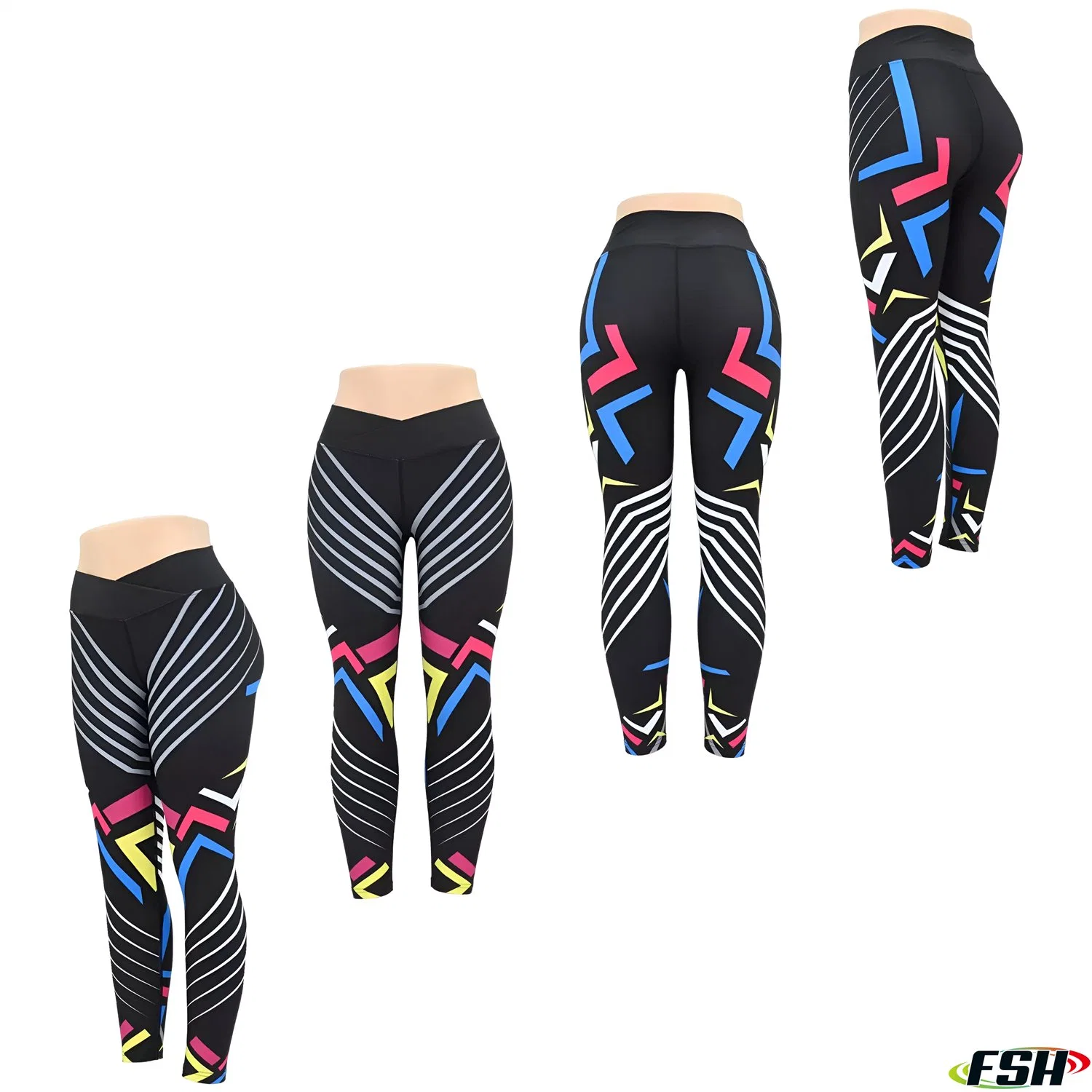 Wholesale/Supplier Customized Women Running Leggings Compression Leggings Sublimation Printed Leggings