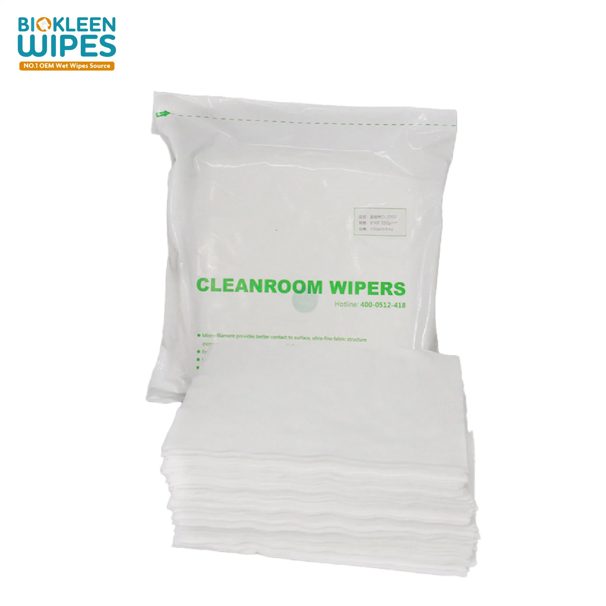 Para salas brancas de folha limpa tecidos/Limpa Non-Woven