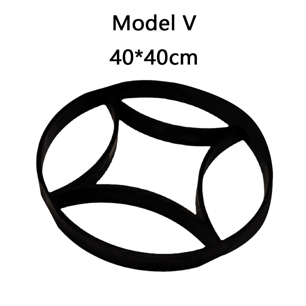 V^Round Pattern Paver Mold Pavement Mould Cemenet Mold