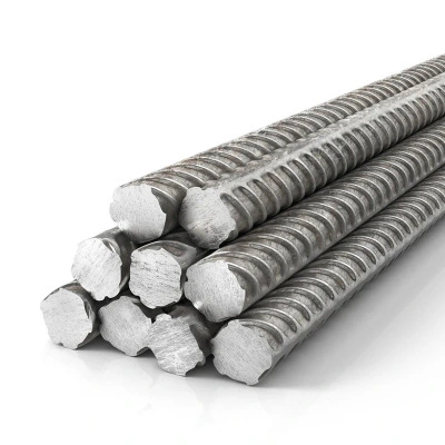 6mm 8mm 10mm 12mm 16mm 20mm Hot Rolled HRB400 Deformed Steel Bar Rebar Steel Iron Rod Bar