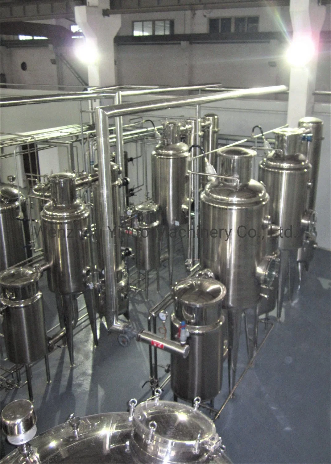 Stainless Steel Vacuum Solvent Distillation Alcohol Ethanol Herbal Extraction Equipment