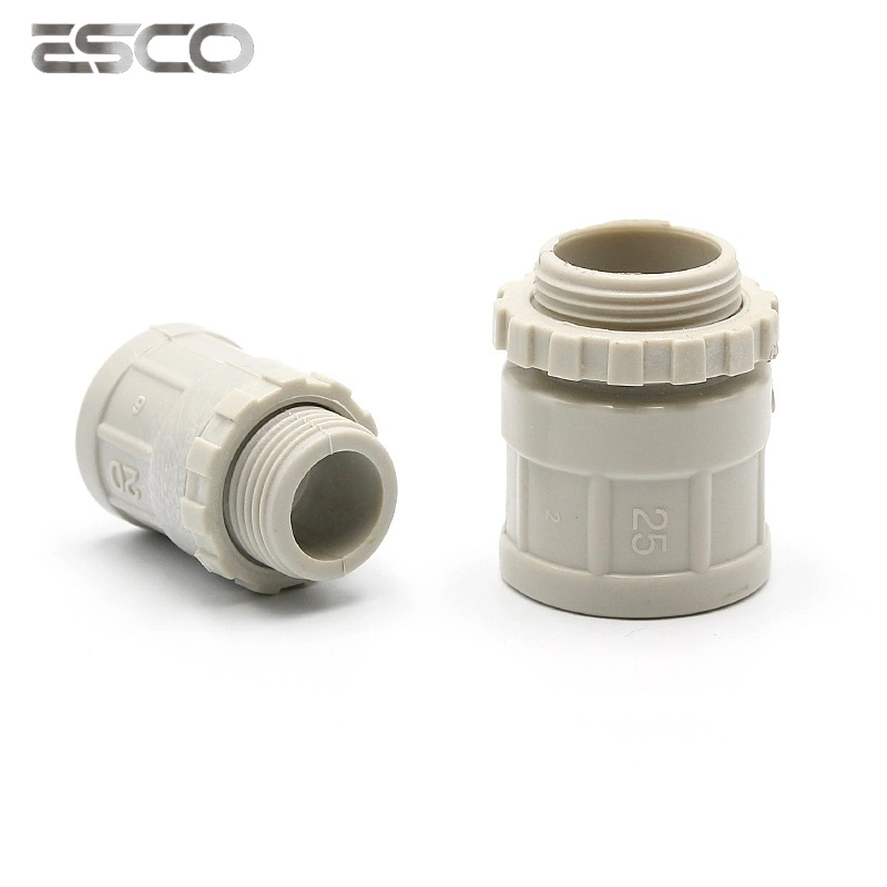 20, 25, 32, 38, 50 Heavy Gauge Plastic Couplings Electrical Conduit Fitting