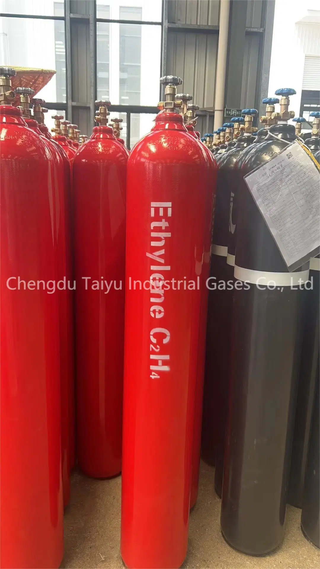 Gas de Especialidad Etileno C2H4 Gas R1150 Refrigerantes