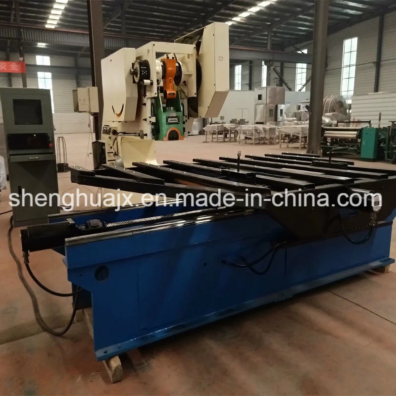 PLC Metal Sheet Hole Pouching Perforated Machine