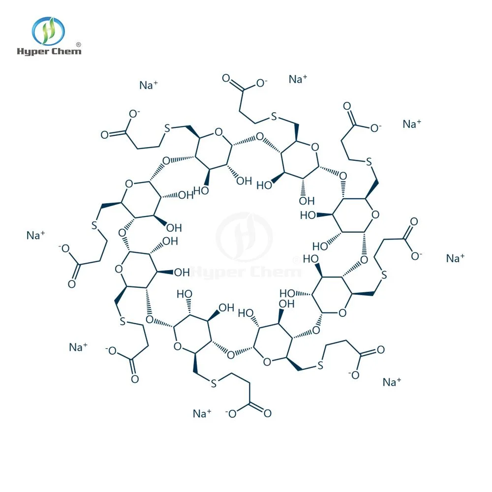 Heißer Verkauf Best Chemical Powder Sugammadex Sodium CAS 343306-79-6