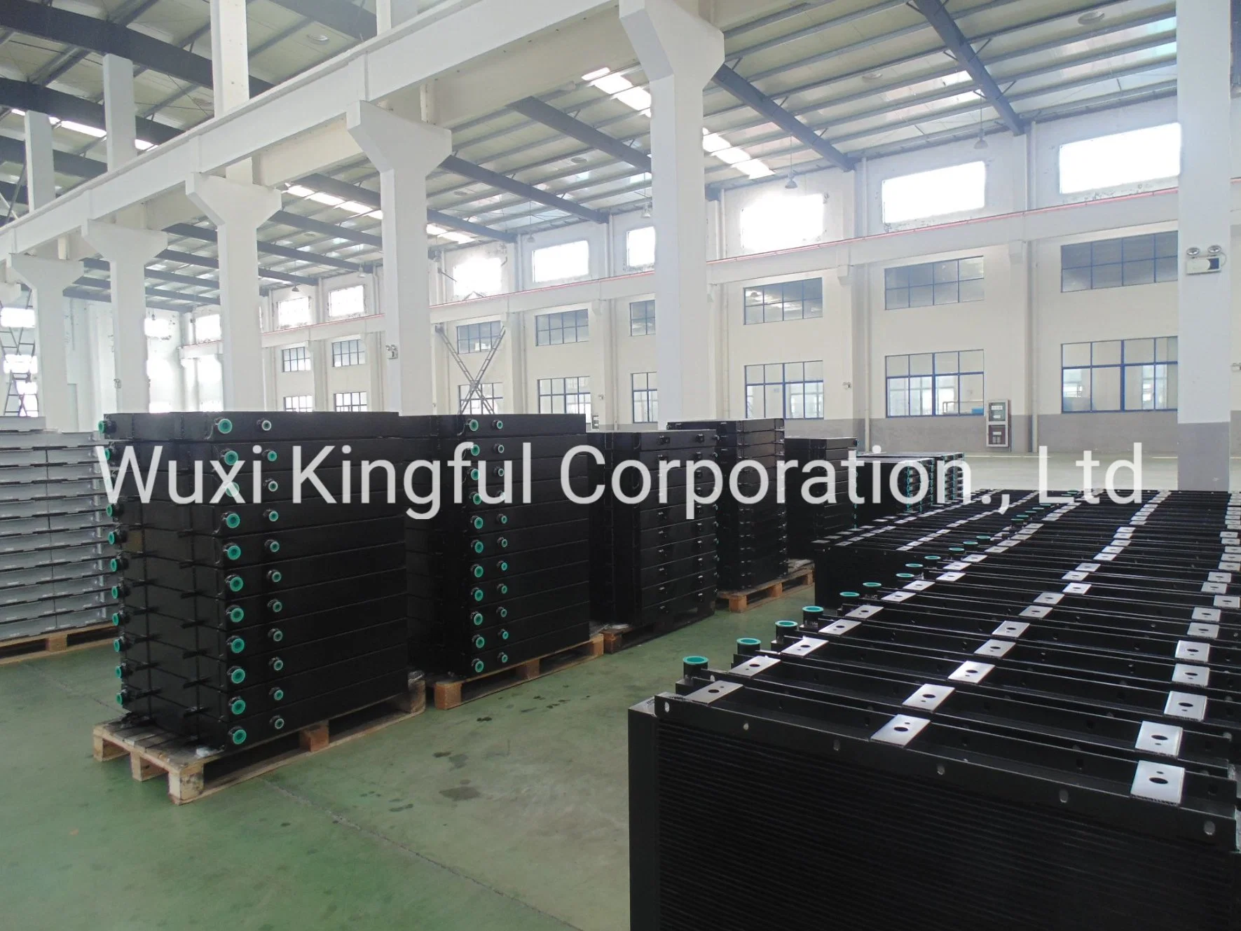 Screw Air Compressor Oil Cooler Air Oil Cooler Radiator Manufacture