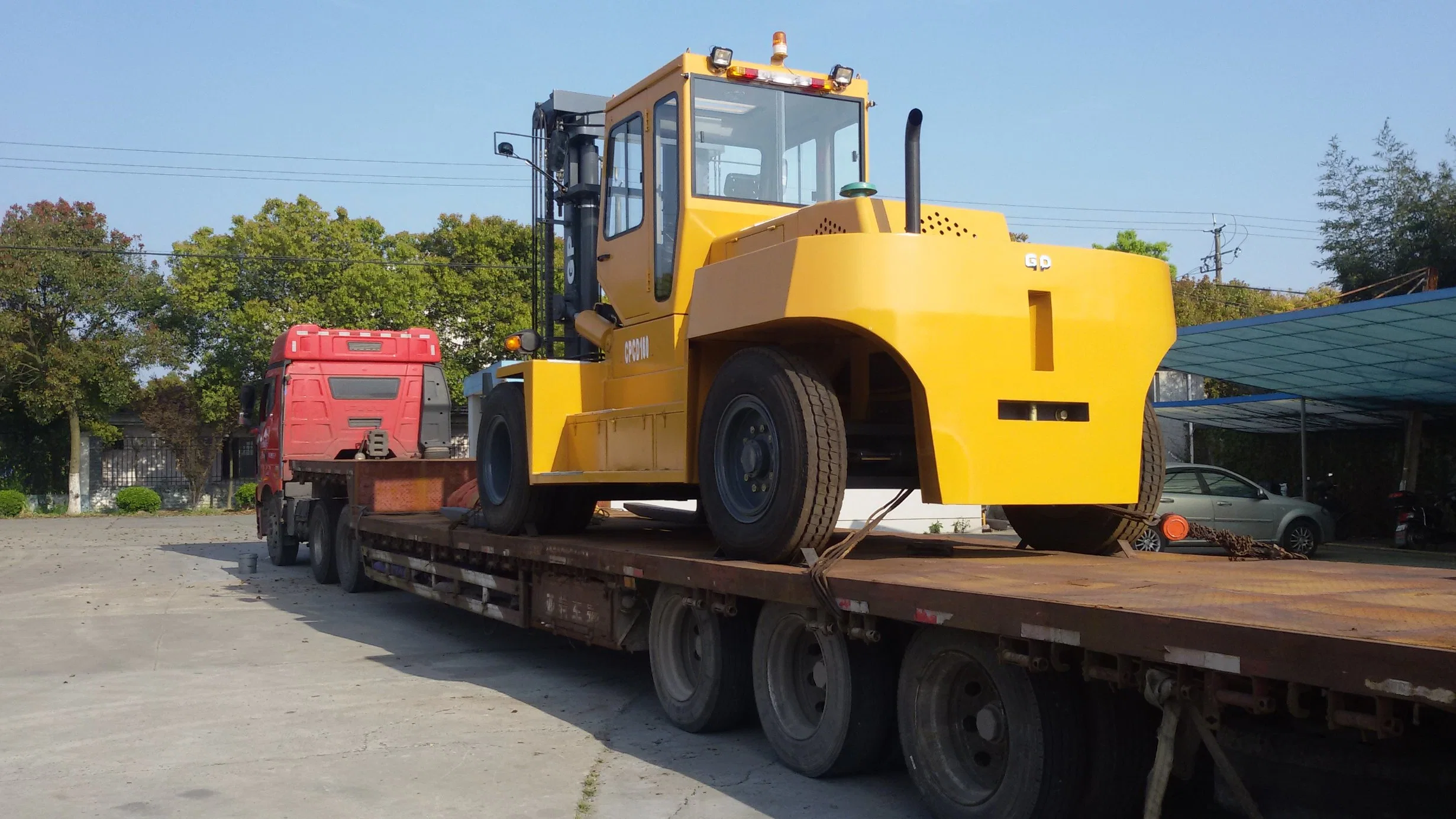 20 Ton carro FD200 do TCM Japão referido utilizou o TCM 3t 5t 6t 10t 20t Veículo Diesel