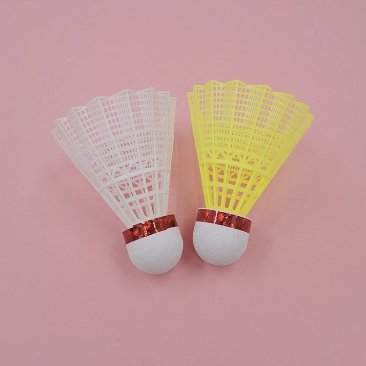 Training Yellow Durable High quality/High cost performance  Shuttlecock Nylon Ball Badminton Products Training Batting Training Hitting Practice