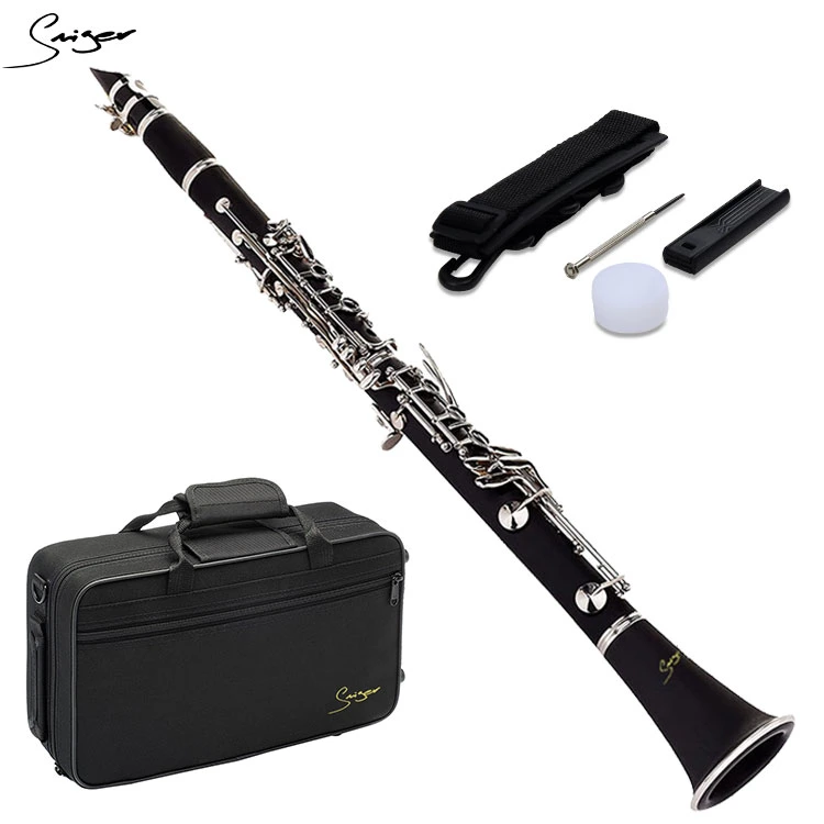 Silver Plated 17 Keys Kb Clarinet