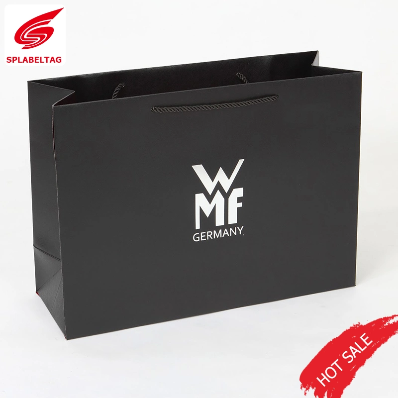 Wholesale/Supplier Various Stamping Fashion Design Paper Bag with Rope