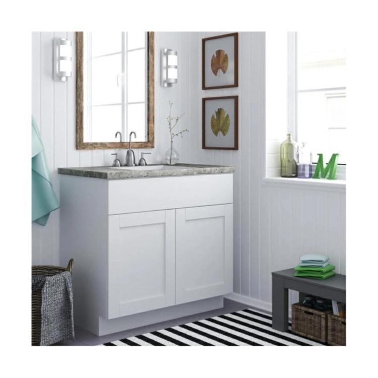 Orient Cheap Price Wooden Bathroom Mirror Cabinet