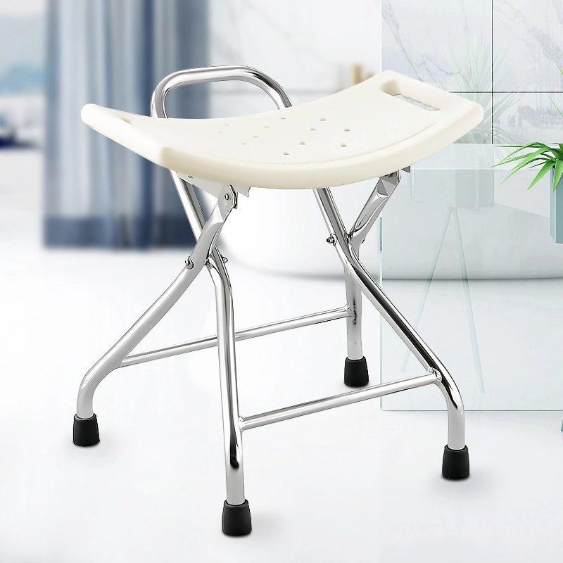 Rehabilitation Therapy Foldable Bath Shower Chair for Man and Woman