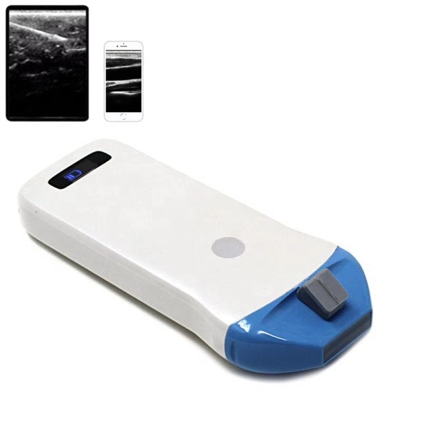 Mini WiFi 128 Elements Wireless Ultrasound 10MHz/14MHz Linear Probe Scanner for Android&Ios&Windows