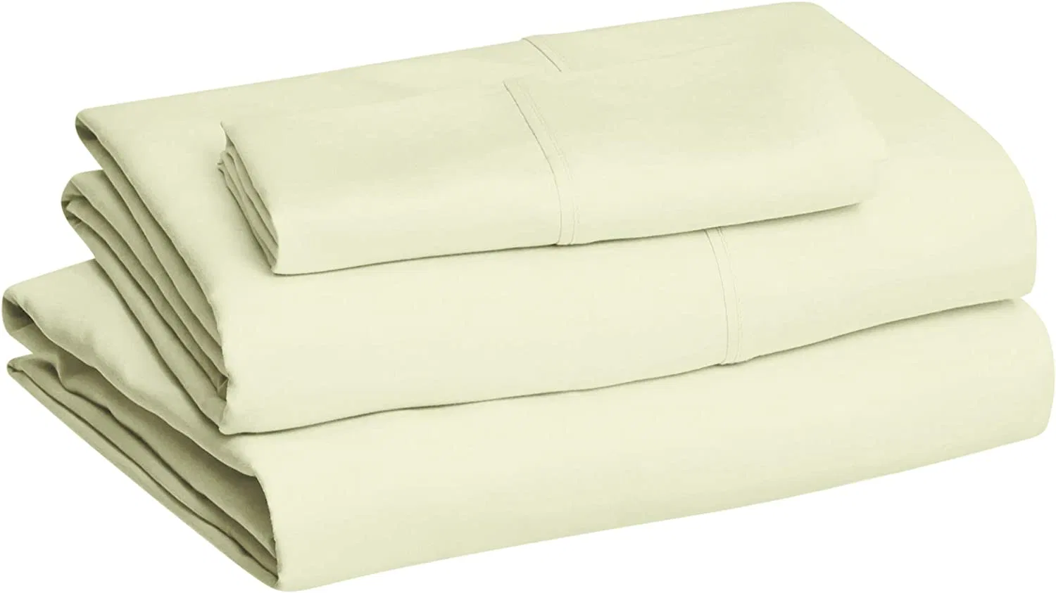 Lightweight Super Soft Easy Care Microfiber Bed Sheet Set-Twin XL Size Celadon Green