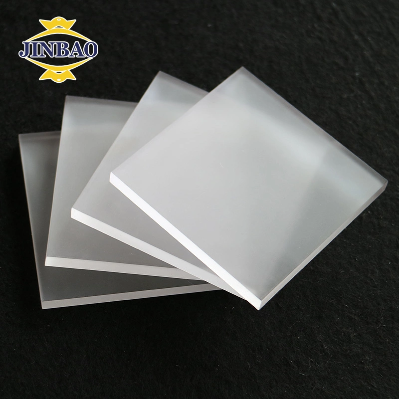 Jinbao 1220*1820 Size 12mm 15mm 20mm PMMA Sheets Transparent Fluorescent Clear Acrylic Writing Board for Advertising