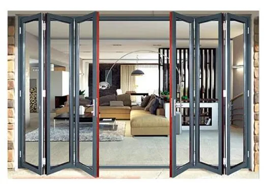 Special Design Commercial Wooden Folding Door Wholesale/Supplier Cheap Price Bifolding Doors