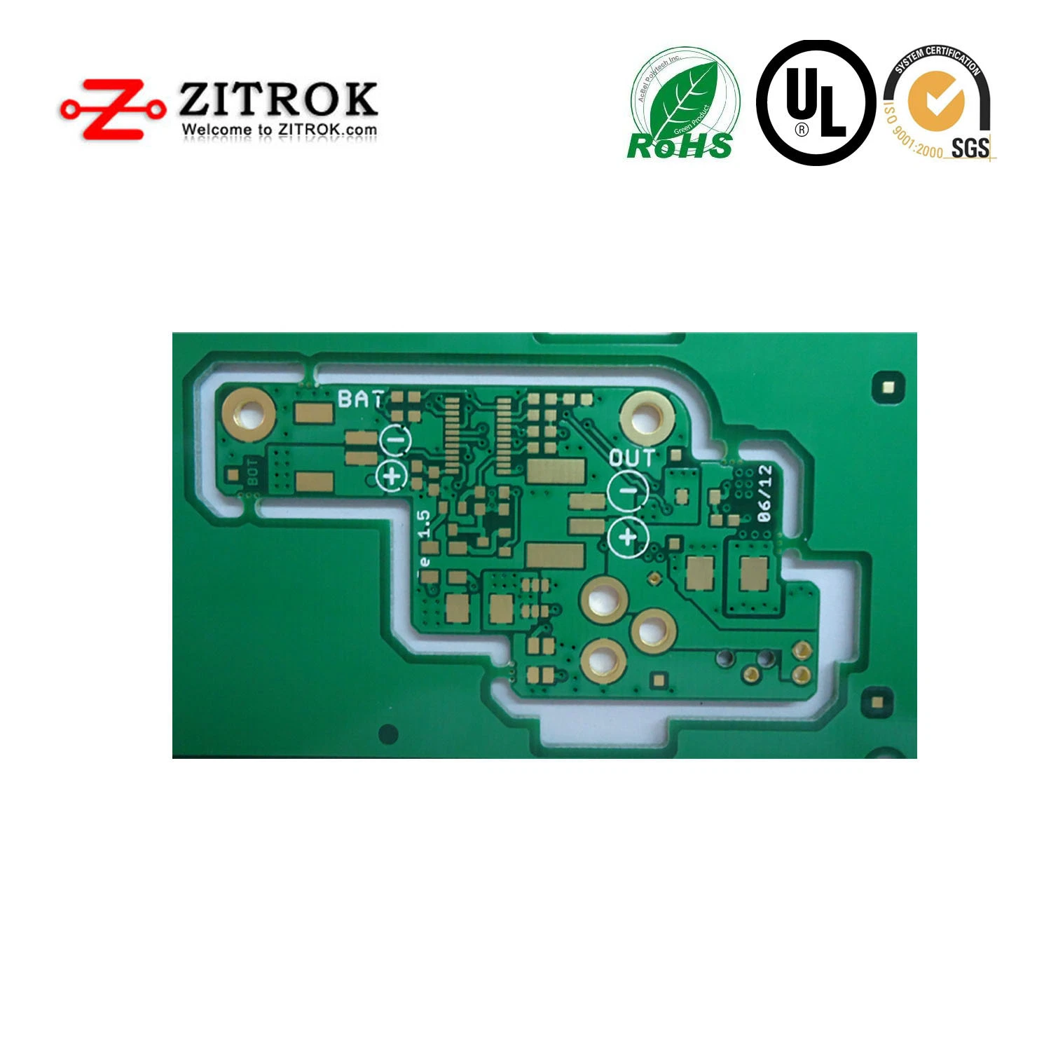 PCBA Gerber Bom Files Schnelldrehung Platine Hauptplatine der elektronischen Leiterplatte OEM-Hartgold-Finger-Leiterplatte