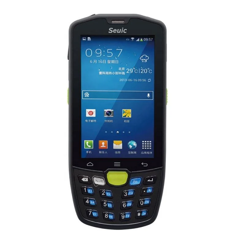 Seuic Autiod A9 com Google Play Store Industrial Bluetooth PDA