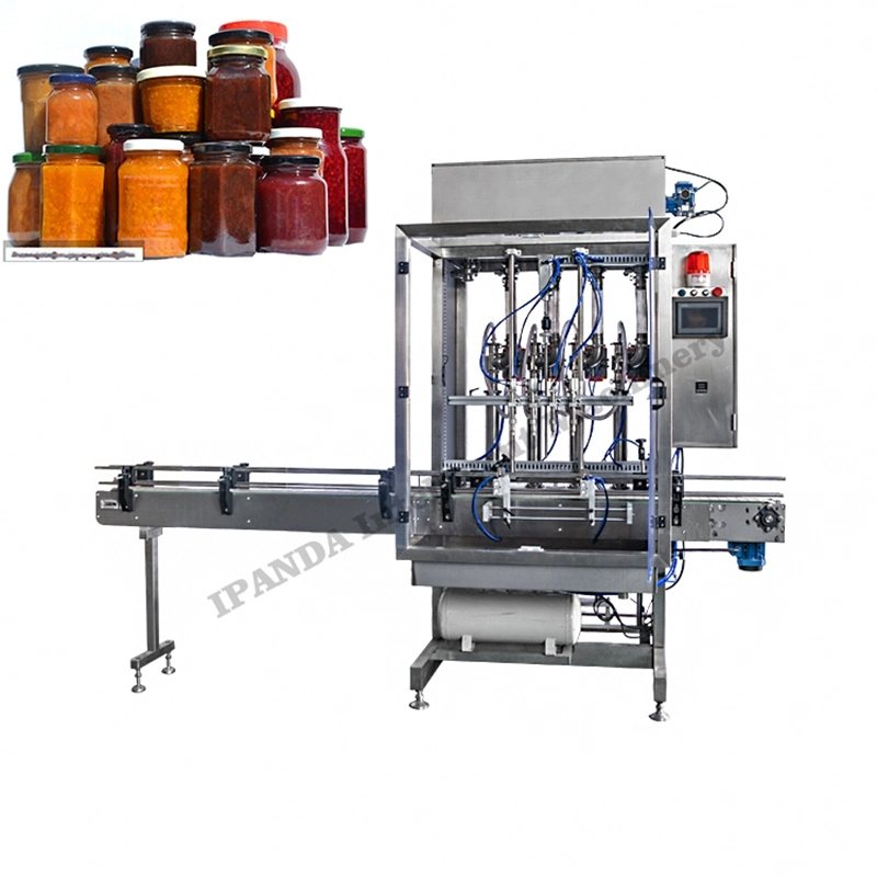 Automatic Food Application Tomato Paste Ketchup Sauce Filling Line