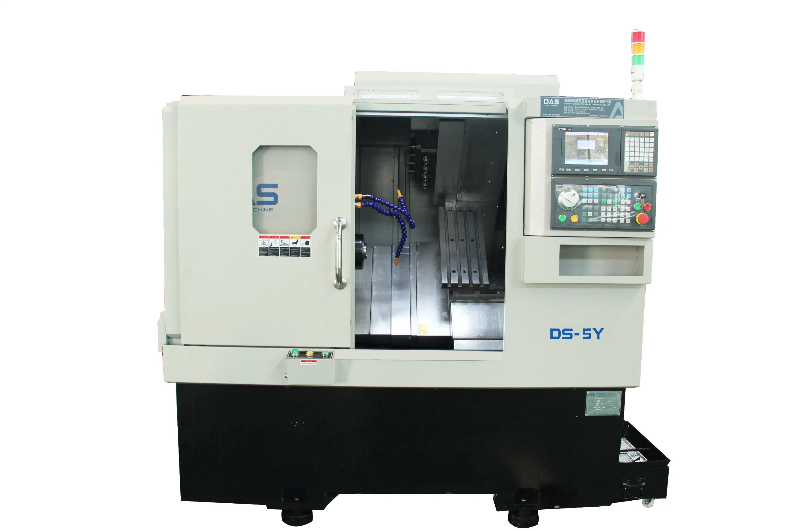 DS-5y Fanuc Control CNC ماكينات تشغيل الماكينة متعددة الأغراض الأسعار 5 Axis Metal Lathe