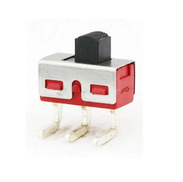 Dpdt Voltage Selector 3.8cm Square Holes 3 Pin Electronic Slide Switch Electronic