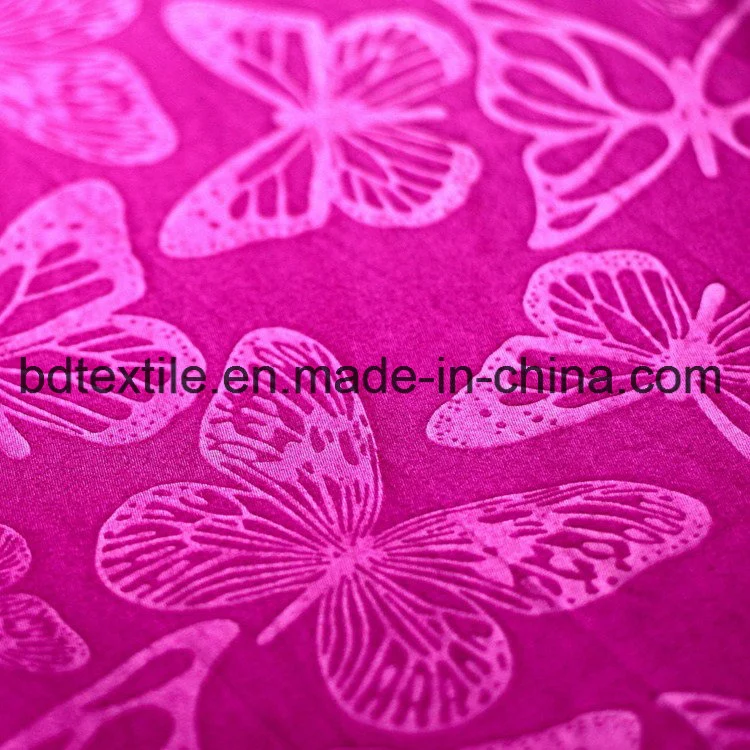 Wholesale Home Textile 100% Polyester Microfiber 3D Embossed Fabric for Bed Sheet