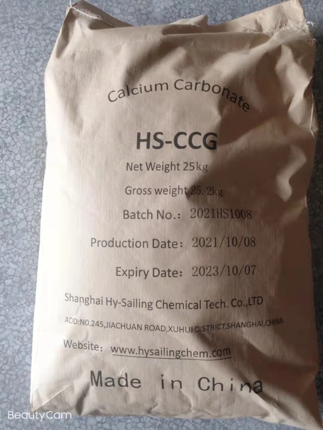 Calcium Carbonate Granular DC Grade CS90