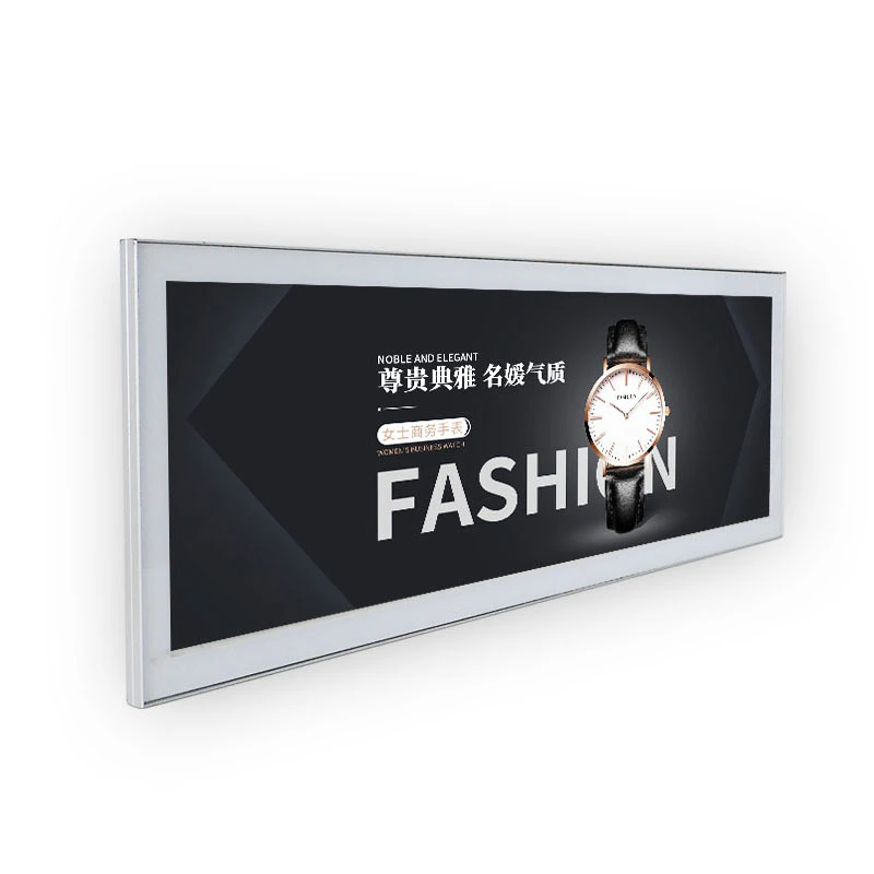 Restaurant Indoor Ceiling Poster Replacable LED Menu Board