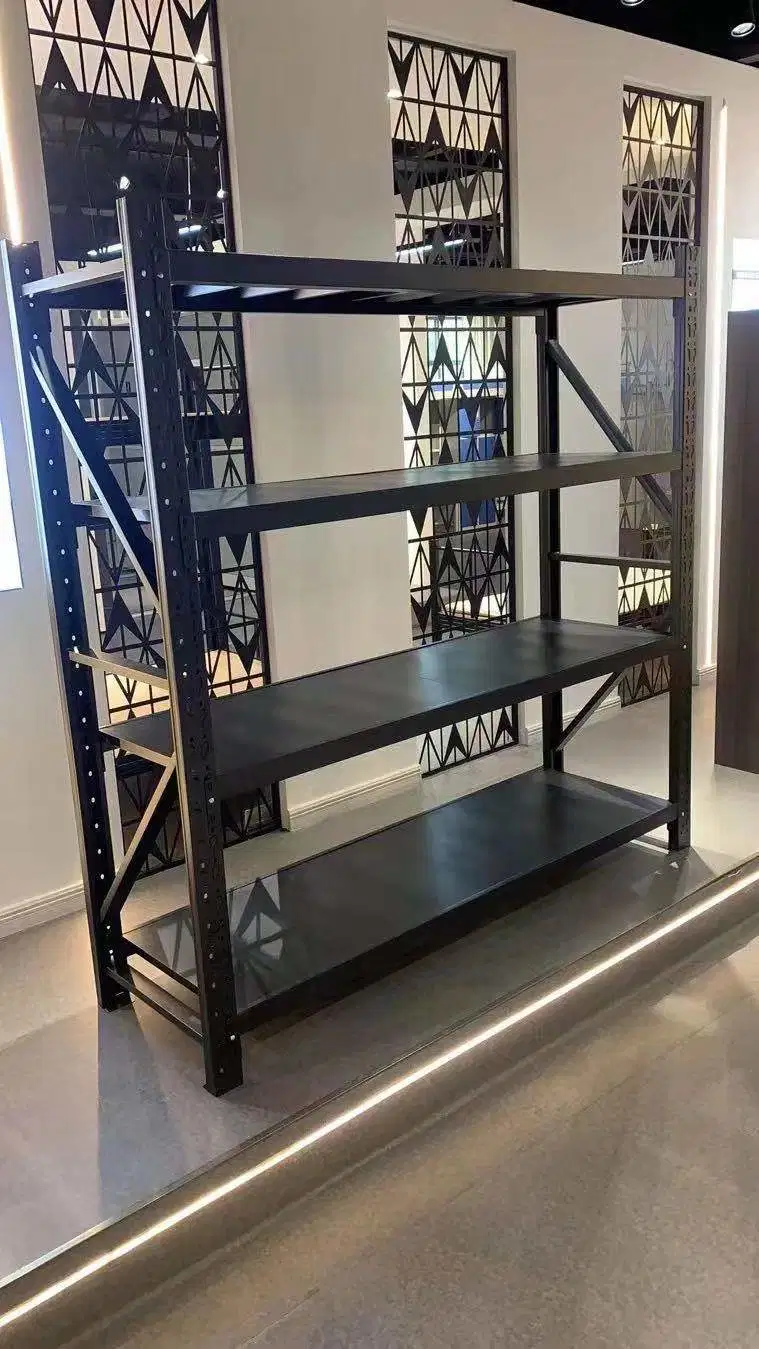 Los estantes de acero de 4 capas de Servicio Pesado Metal Tipo Boltless armario rack de almacenamiento de cocina